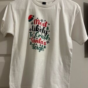 Festive White Kids T-Shirt